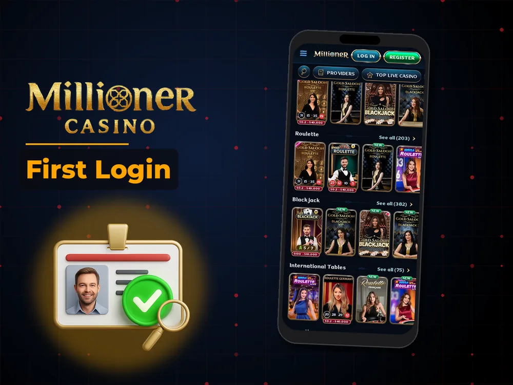 Millioner - First Login