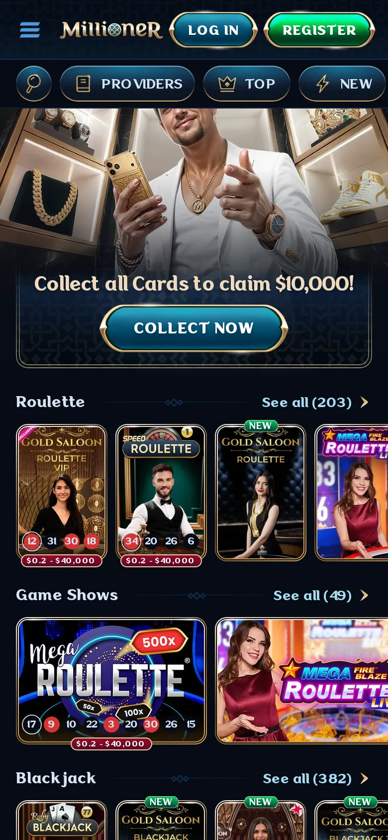 Millioner slots