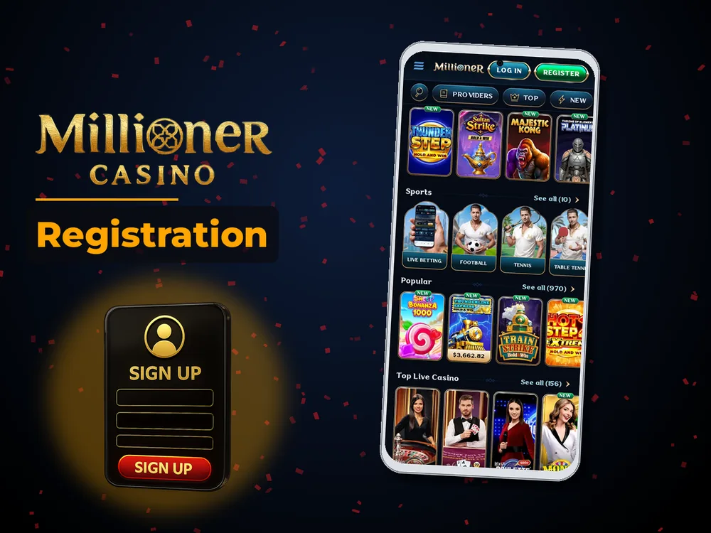 Millioner - Registration