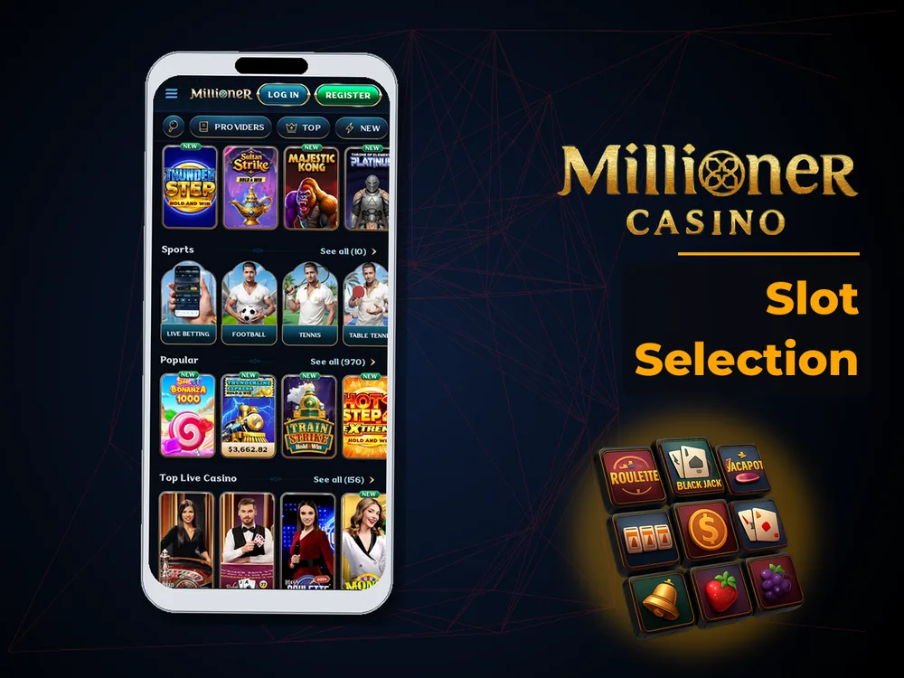 Millioner - Slot Selection