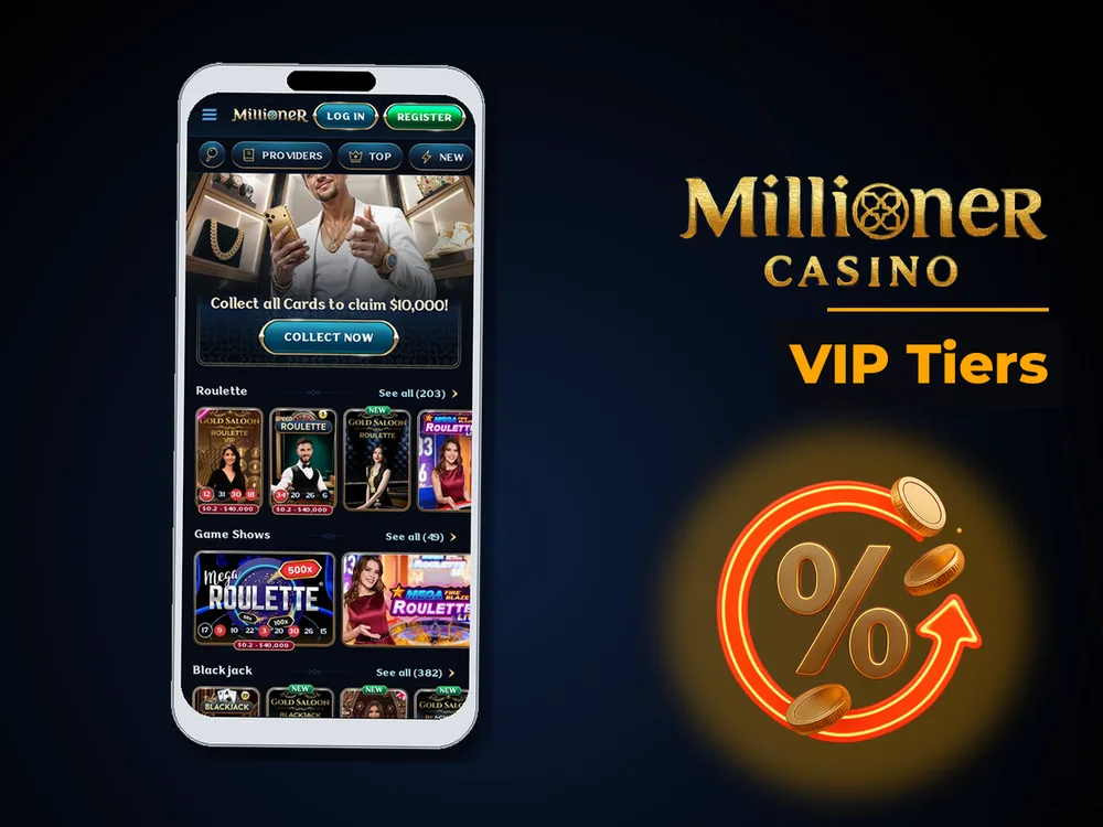 Millioner - VIP Tiers
