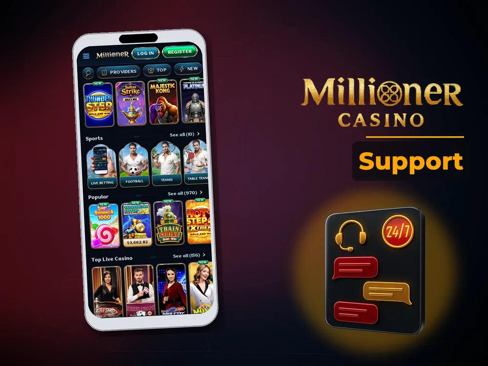 Millioner - Support