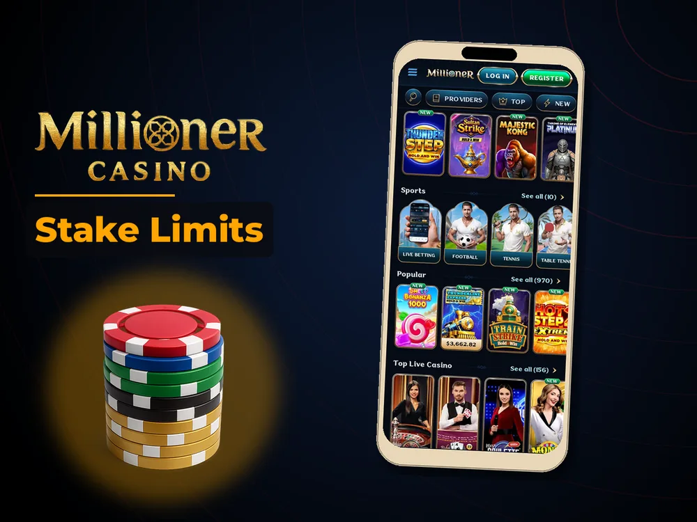 Millioner - Stake Limits